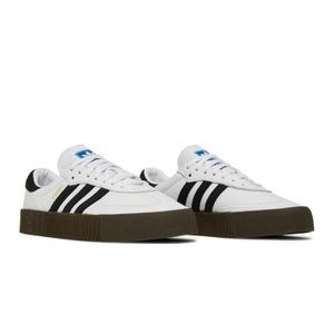 Adidas sambarose ‘cloud white’ // platform white adidas (M 9/W 10.5). Never worn